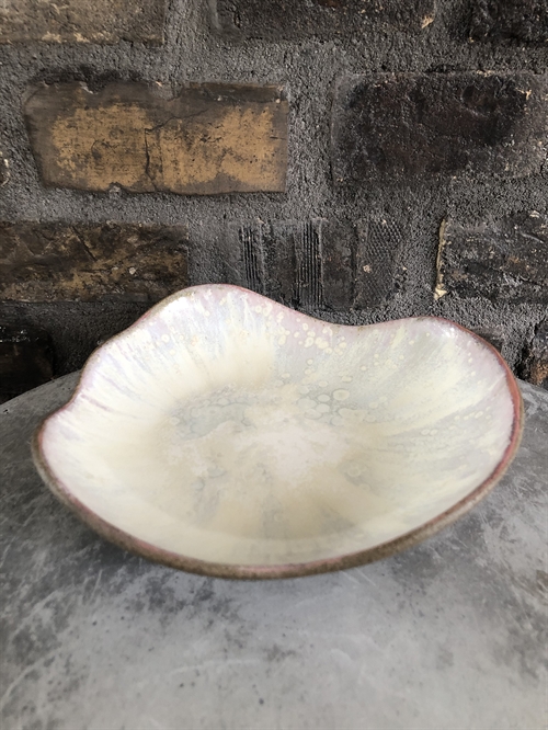 Keramik skål/fad af Pernille Calundan